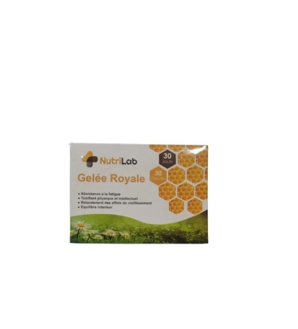 Nutrilab Gelee Royale Pollen 30 Gélules Nutrilab Gelee Royale Pollen 30 Gélules