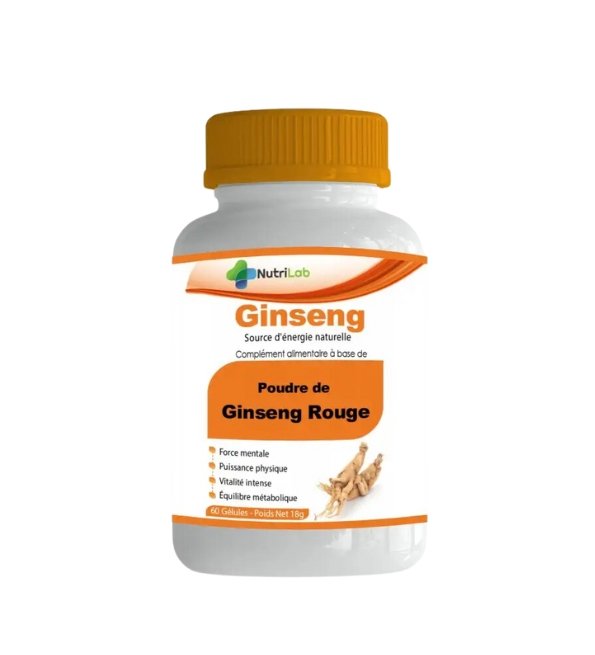 Nutrilab Ginseng 60 Gelules Nutrilab Ginseng 60 Gelules