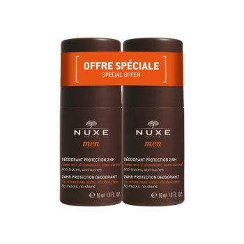 Nuxe Men Deodorant Protection 24h 2*50ml Pack