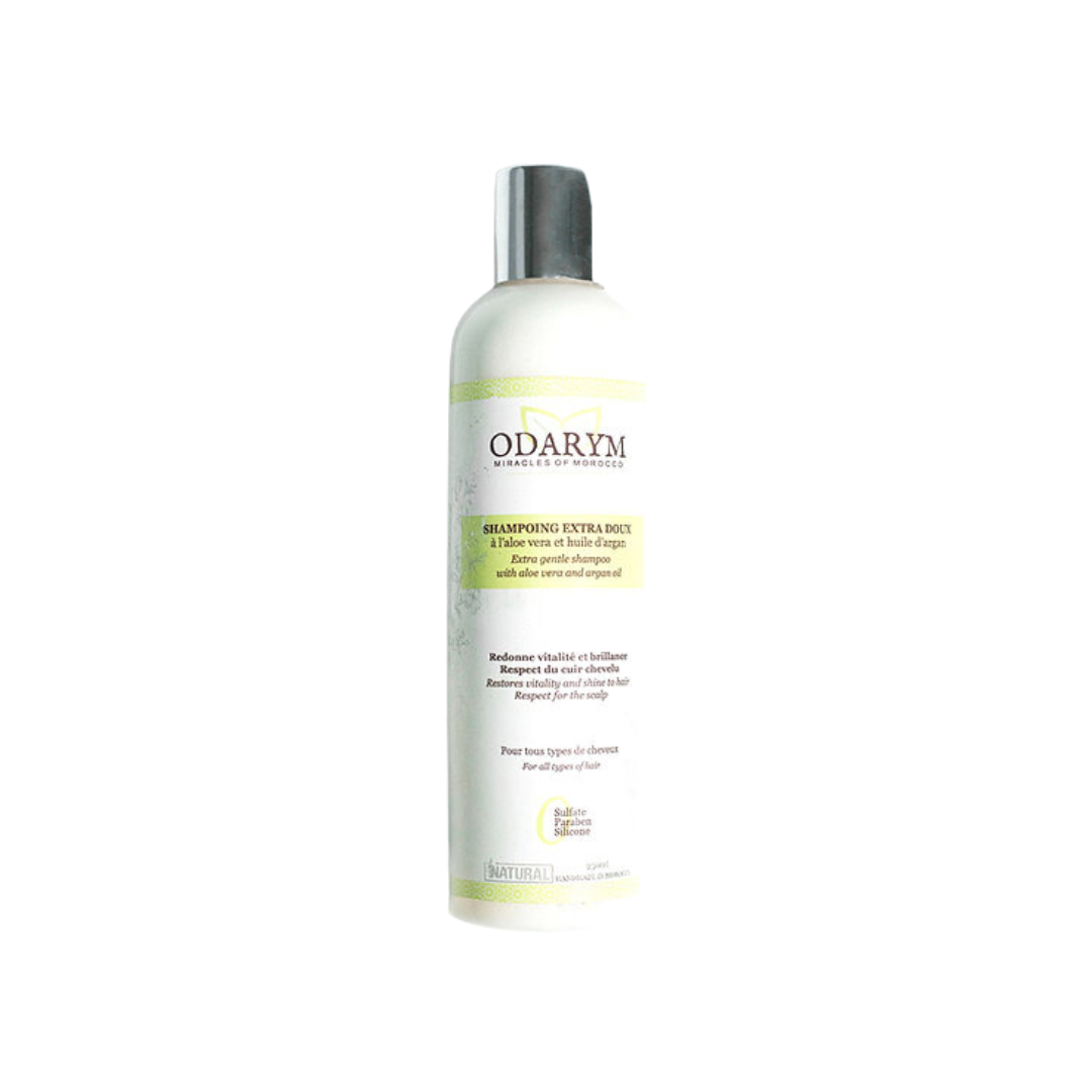 Odarym Shampoing Liquide EXTRA DOUX à L’aloe Vera et à L’Huile d’Argan Odarym Shampoing Liquide EXTRA DOUX à L’aloe Vera et à L’Huile d’Argan