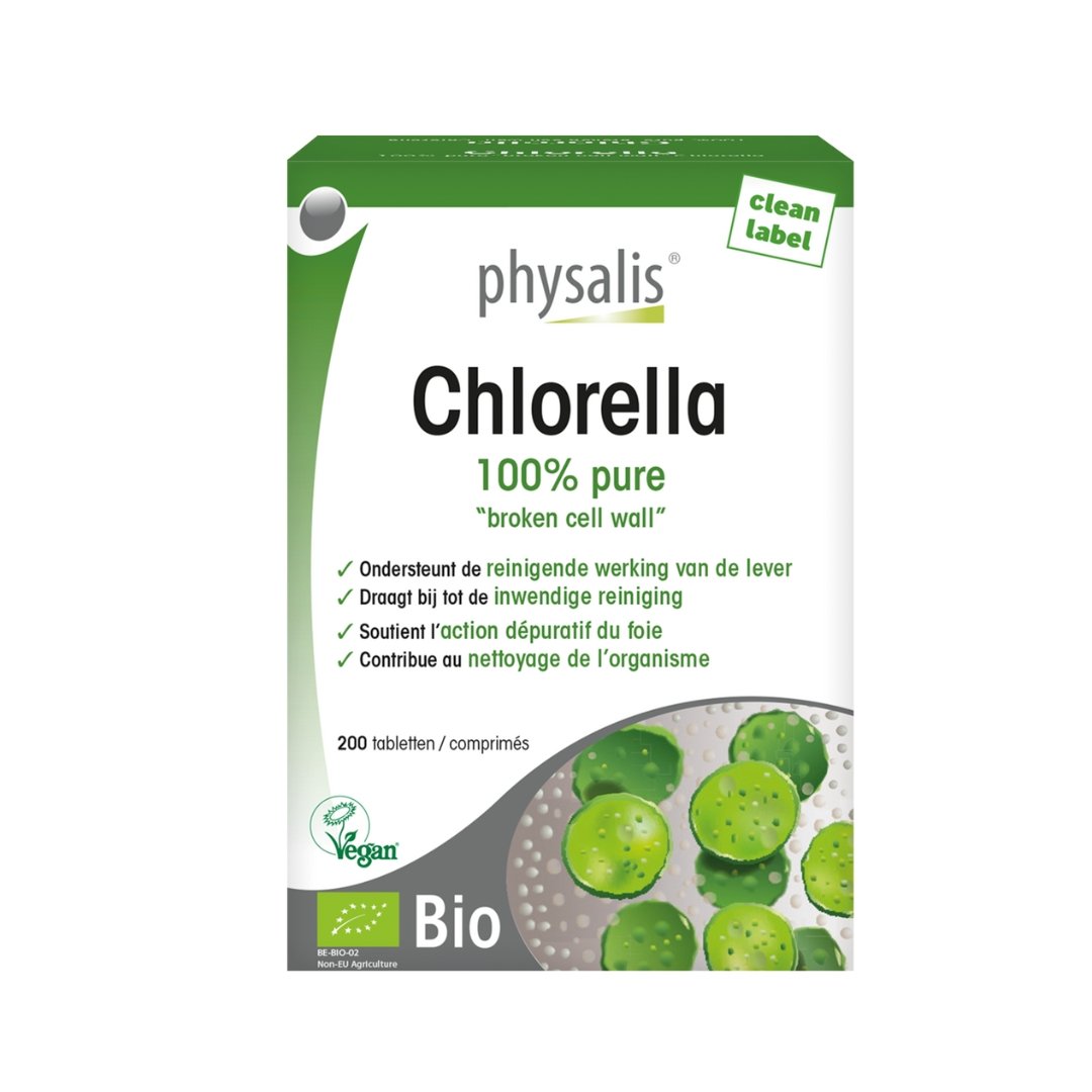 Physalis Chlorella 200 Comprimes Physalis Chlorella 200 Comprimes