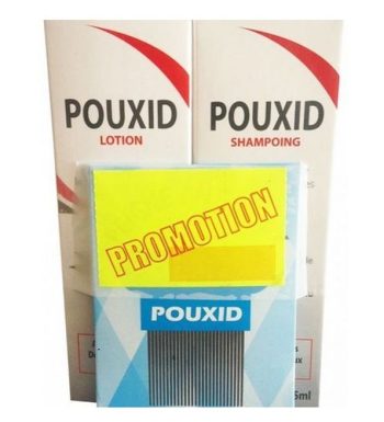 POUXID PACK + PEIGNE OFFERTE