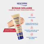 NEW DERM Crème solaire SPF50+ PRINCESSE