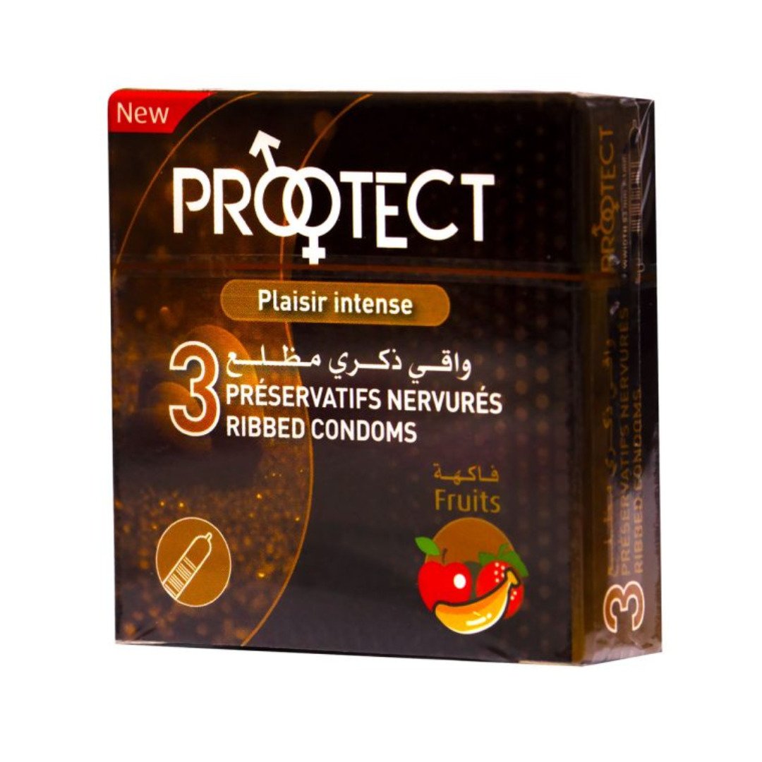 Protect Preservatifs Fruits 3 Pieces Protect Preservatifs Fruits 3 Pieces