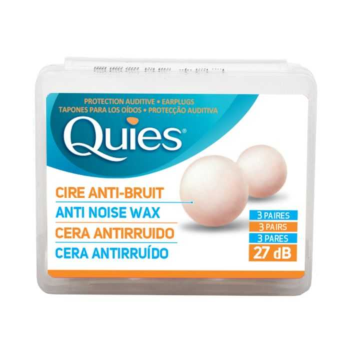 Quies Cire Anti-bruit 3 Paires