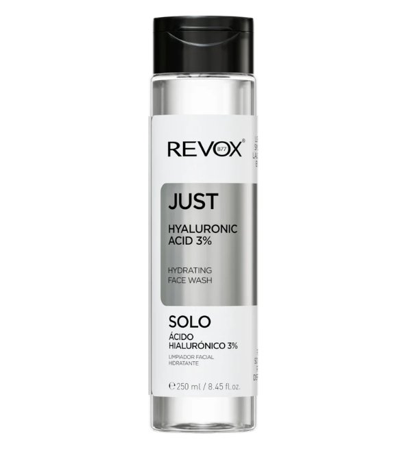 Revox B77 Just Hyaluronic Acid 3% Hydrating face wash 250ml Revox B77 Just Hyaluronic Acid 3% Hydrating face wash 250ml