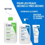 CeraVe Lait Hydratant Léger Peau Sèche à Très Sèche | 473ml