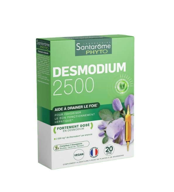 SANTAROME DESMODIUM 2500 20 AMPOULES SANTAROME DESMODIUM 2500 20 AMPOULES
