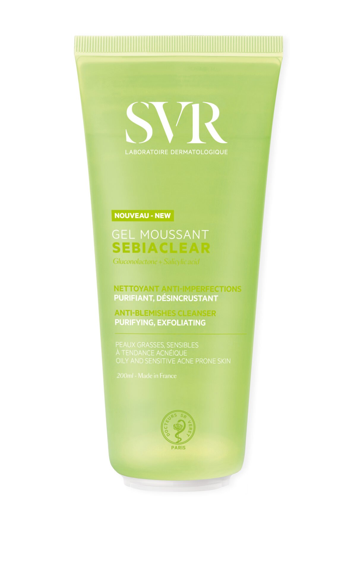 SVR SEBIACLEAR Gel Moussant 200 ML SVR SEBIACLEAR Gel Moussant 200 ML
