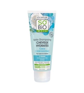 SO BIO APRES SHAMPOOING CHEVEUX HYDRATES 200ML