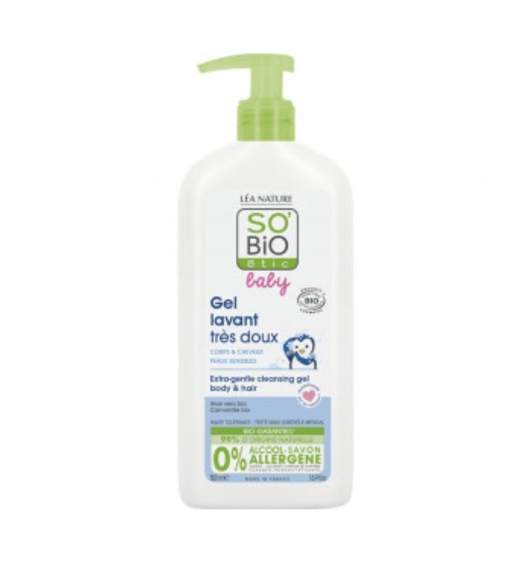 SO BIO BABY GEL LAVANT TRES DOUX 500ML SO BIO BABY GEL LAVANT TRES DOUX 500ML