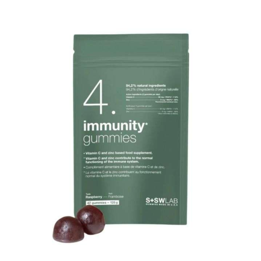 S+SWLAB 4.Immunity 42 Gummies Gout Framboise S+SWLAB 4.Immunity 42 Gummies Gout Framboise