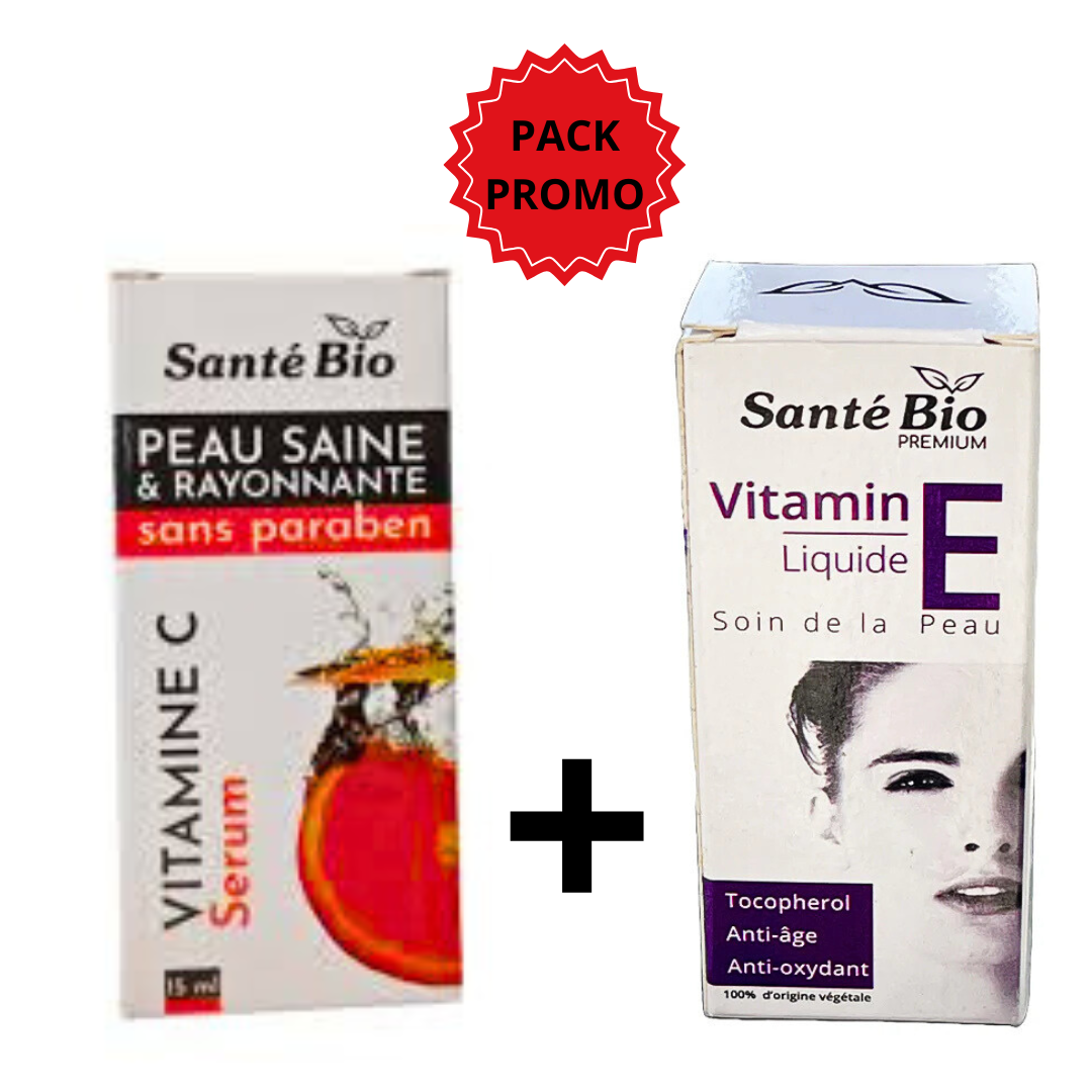 Sante Bio Duo Pack Serum Vitamine C 15ml+Serum Vitamine E Legere Sante Bio Duo Pack Serum Vitamine C 15ml+Serum Vitamine E Legere