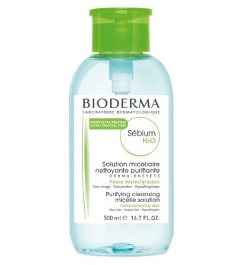 Bioderma – Sebium H2O Pompe Inversée – 500 ml