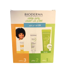 Bioderma Sebium Kerato+ 30ml + Gel Moussant Actif 45ml + Photoderm Format Voyage PACK