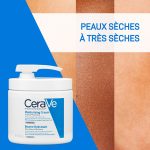 CeraVe Baume Hydratant Nourrissant Peau Sèche à Très Sèche | 454g Pompe