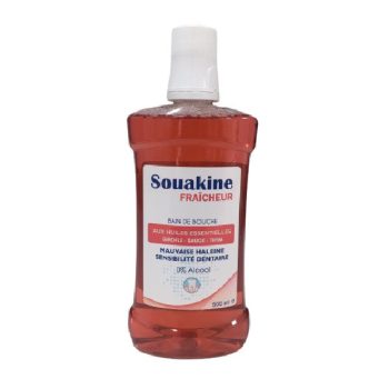 SOUAKINE BAIN DE BOUCHE AUX HUILES ESSENTIELS 500ML