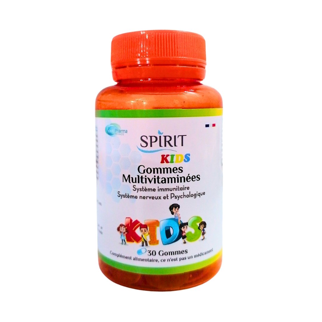Spirit Kids Gommes Multivitaminees 30 Gommes Spirit Kids Gommes Multivitaminees 30 Gommes