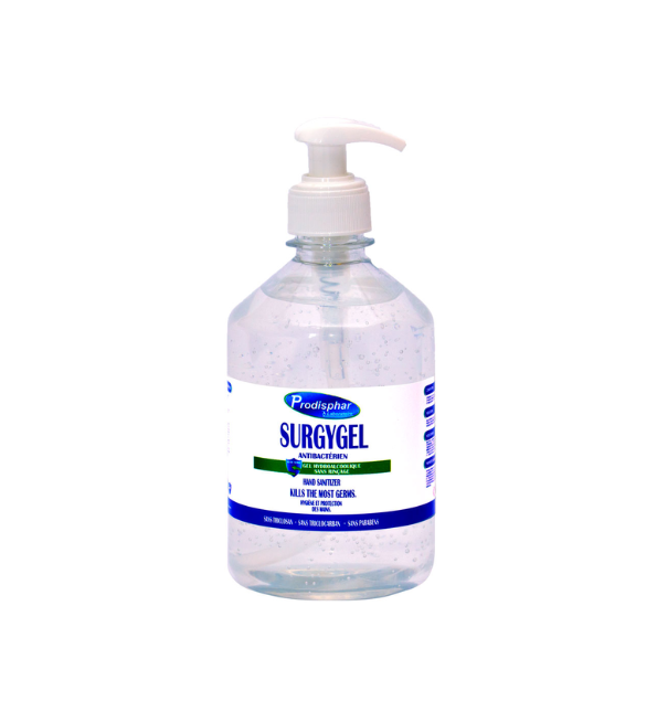 Surgygel Gel Hydroalcoolique Naturel Pompe 500ml Surgygel Gel Hydroalcoolique Naturel Pompe 500ml