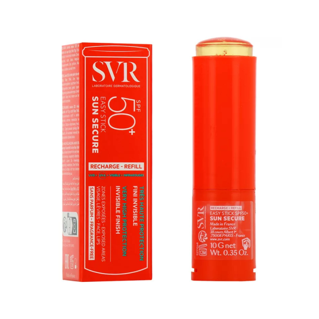 Svr Ecran Sun Secure Easy Stick Invisible Fini Spf50+ 10g Svr Ecran Sun Secure Easy Stick Invisible Fini Spf50+ 10g