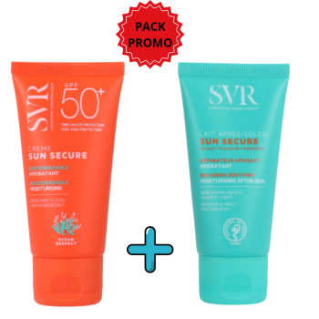 Svr Duo Pack Sun Secure Fluide 50ml + Lait Apres Soleil 50ml