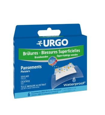 Urgo Brulures Pansement Waterproof 6 Pieces