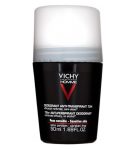 Vichy Homme Déodorant Bille Anti-Transpirant 72H Peau Sensible | 50ml
