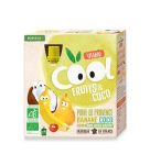 VITABIO COOL FRUITS POMME POIRE 4 X 90G
