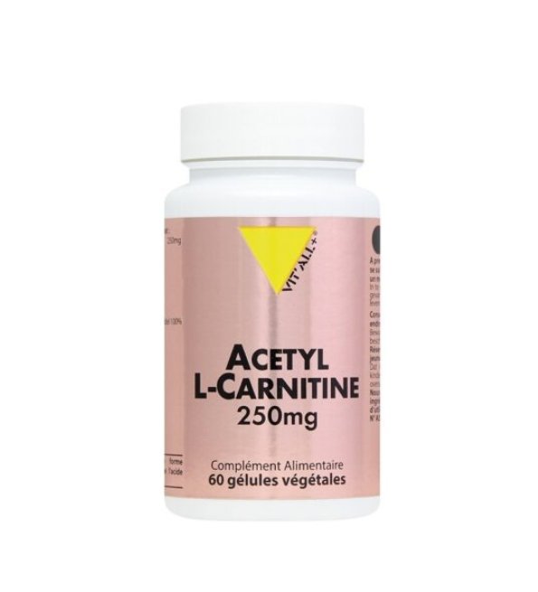 VITALL PLUS ACETYL L-CARNITINE 250MG 60 GELULES VITALL PLUS ACETYL L-CARNITINE 250MG 60 GELULES