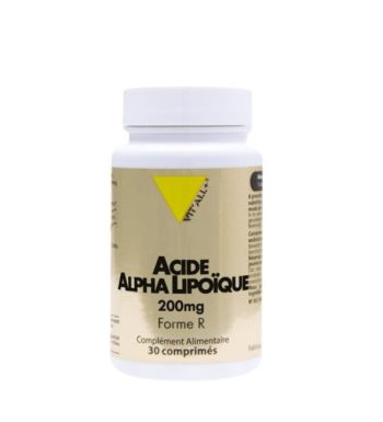 VITALL PLUS ACIDE ALPHA LIPOIQUE 200MG 30 COMPRIMES