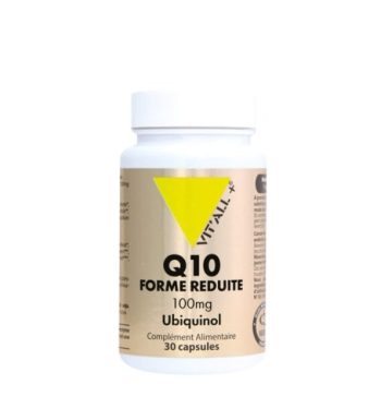 VITALL PLUS CO-ENZYME Q10 REDUIT 100MG 30 CAPSULES