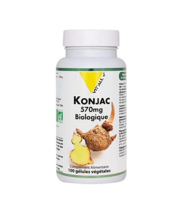 VITALL PLUS KONJAC 570MG 100 GELULES VITALL PLUS KONJAC 570MG 100 GELULES