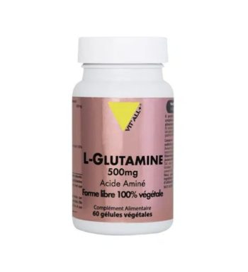 VITALL PLUS L-GLUTAMINE 500MG 60 GELULES