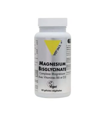 VITALL PLUS MAGNESIUM BISGLYCINATE 60 GELULES