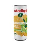 VOELKEL KOMBUCHA CITRON VERT GINGEMBRE CANETTE 250ML