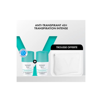 Vichy Deodorant Bille Bouchon Vert 48h 2x50ml Trousse