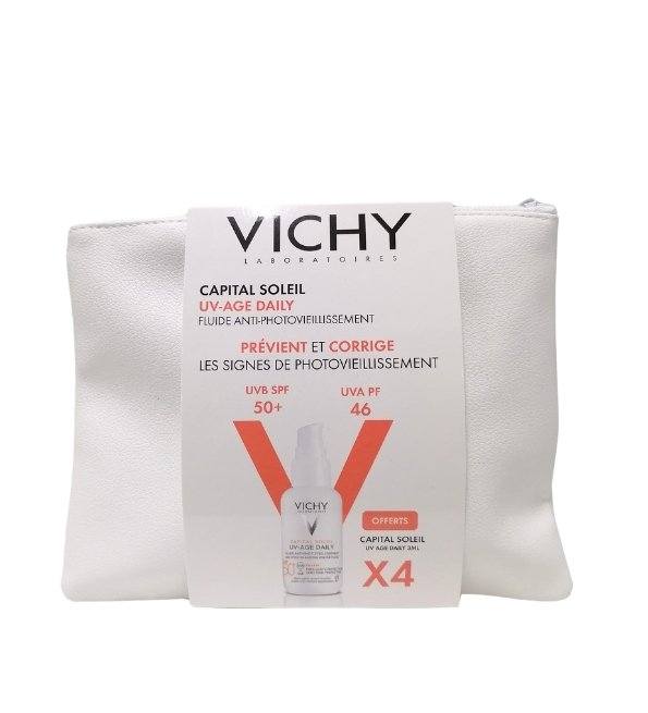 Vichy Capital Soleil UV-Age Daily Spf50+ 40ml Trousse Vichy Capital Soleil UV-Age Daily Spf50+ 40ml Trousse