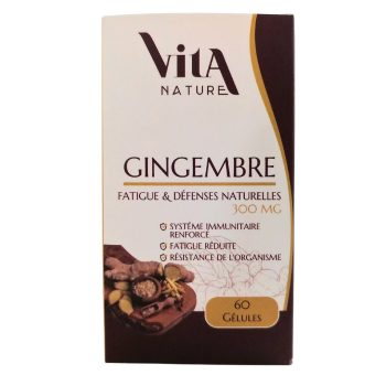 Vita Nature Gingembre 300mg 60 Gelule