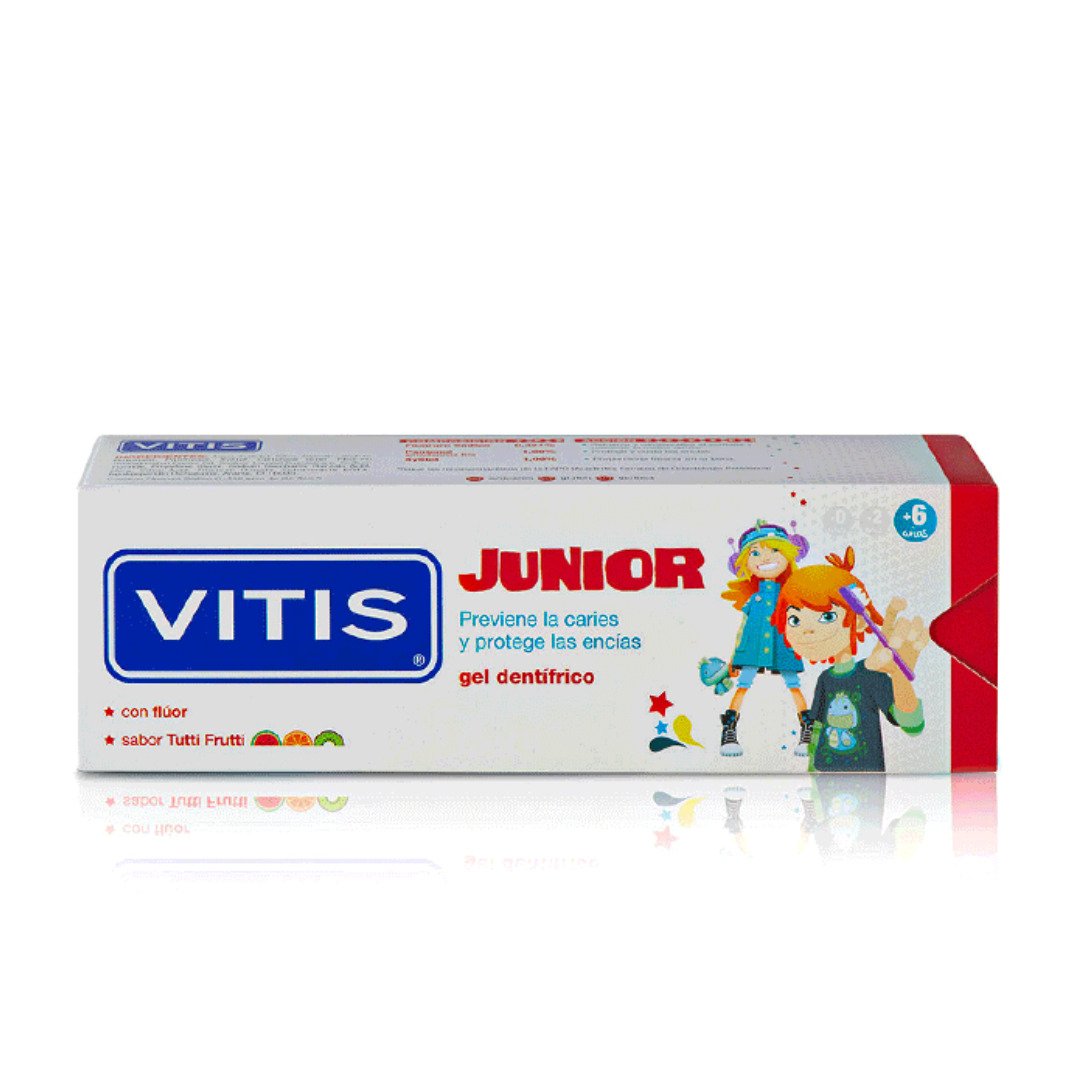 Vitis Dentifrice Gel Junior +6ans 75ml Vitis Dentifrice Gel Junior +6ans 75ml