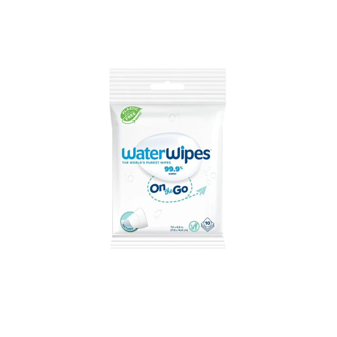 WaterWipes On the Go Lingettes 10 Pieces WaterWipes On the Go Lingettes 10 Pieces