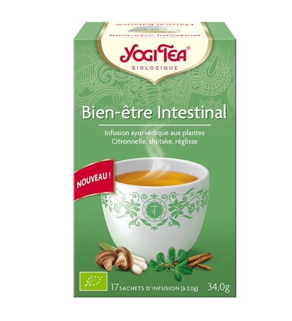 YOGI TEA BIEN ETRE INTESTINAL 17 X 2G YOGI TEA BIEN ETRE INTESTINAL 17 X 2G