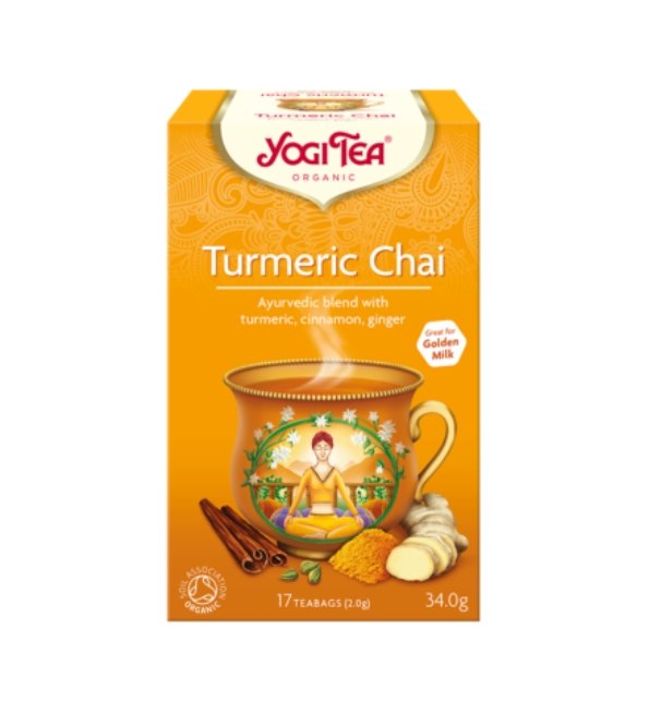 YOGI TEA CHAI CURCUMA 17 X 2G YOGI TEA CHAI CURCUMA 17 X 2G