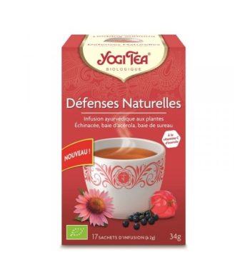 YOGI TEA DEFENSES NATURELLES 17 X 2G