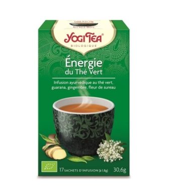 YOGI TEA ENERGIE DU THE VERT 17 X 2G