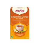 YOGI TEA GINGEMBRE ORANGE VANILLE 17 X 2G