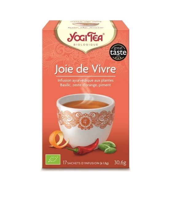 YOGI TEA JOIE DE VIVRE 17 X 2G YOGI TEA JOIE DE VIVRE 17 X 2G