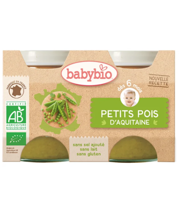 BABYBIO POT PATATE DOUCE 2*130G