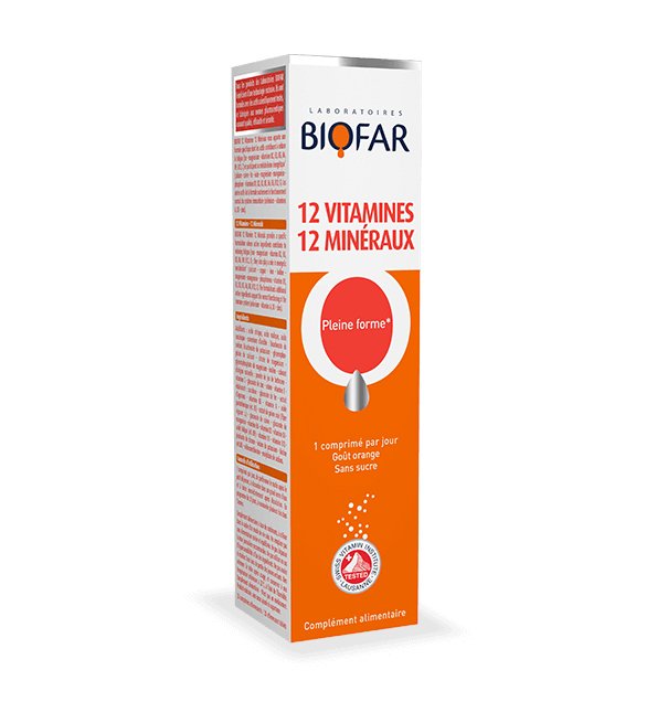 Biofar 12 vitamine 20 capsules Biofar 12 vitamine 20 capsules