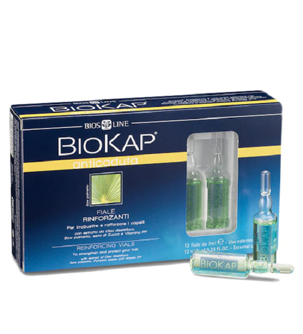 Biokap – Ampoules fortifiantes anti-chute – 12 x 7 ml Biokap – Ampoules fortifiantes anti-chute – 12 x 7 ml