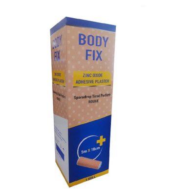 BODY FIX SPARADRAP PERFORE 1*10CM ROUGE
